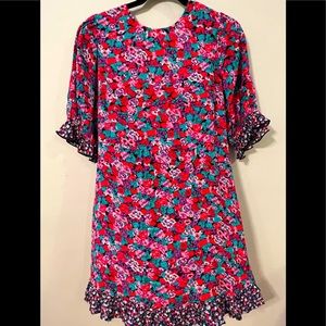 Rixo x Target floral dress